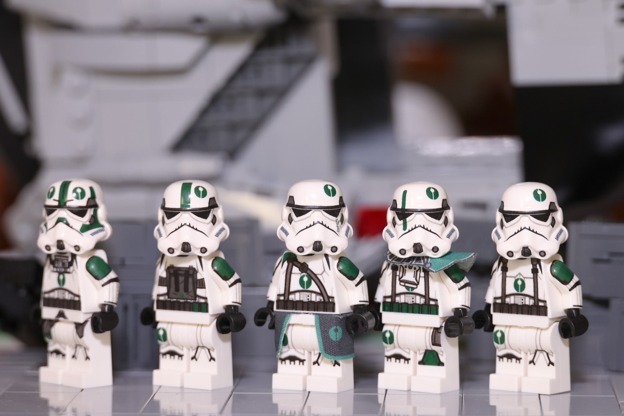 91st Stormtrooper Unit (pre-decaled) x5 Minifigs