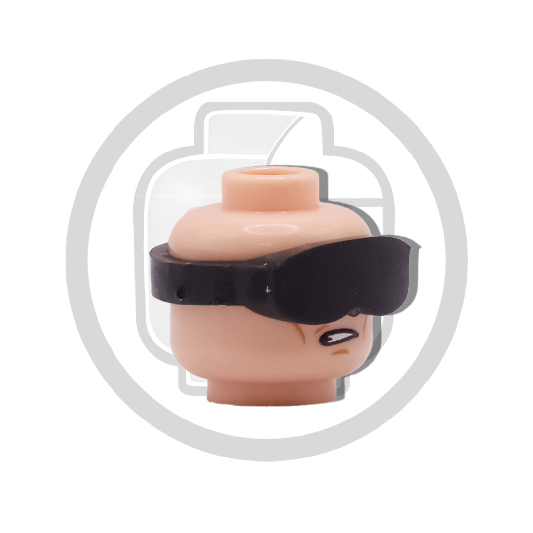 Helmet goggles