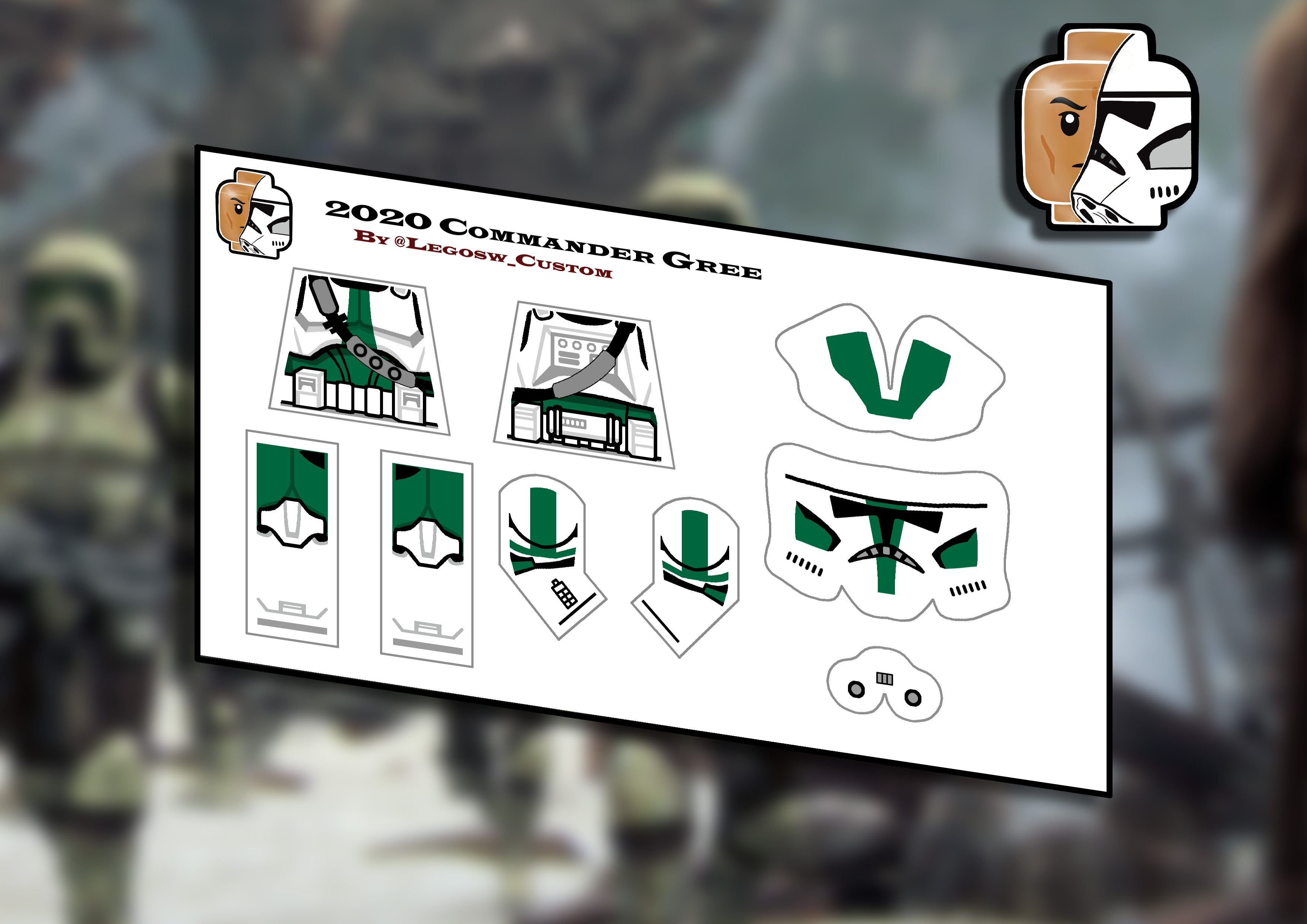 Commander Gree Custom Phase 2 Commander Gree ā LSW Custom Shop