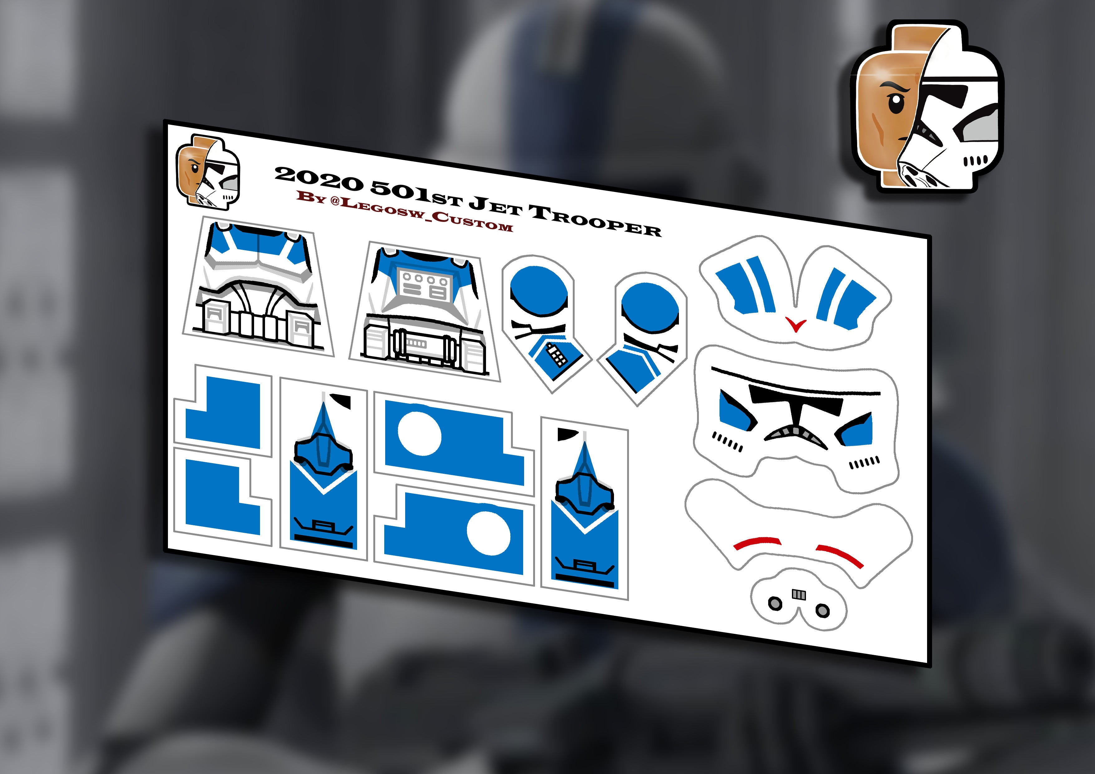 Phase 2 501st Jet Trooper