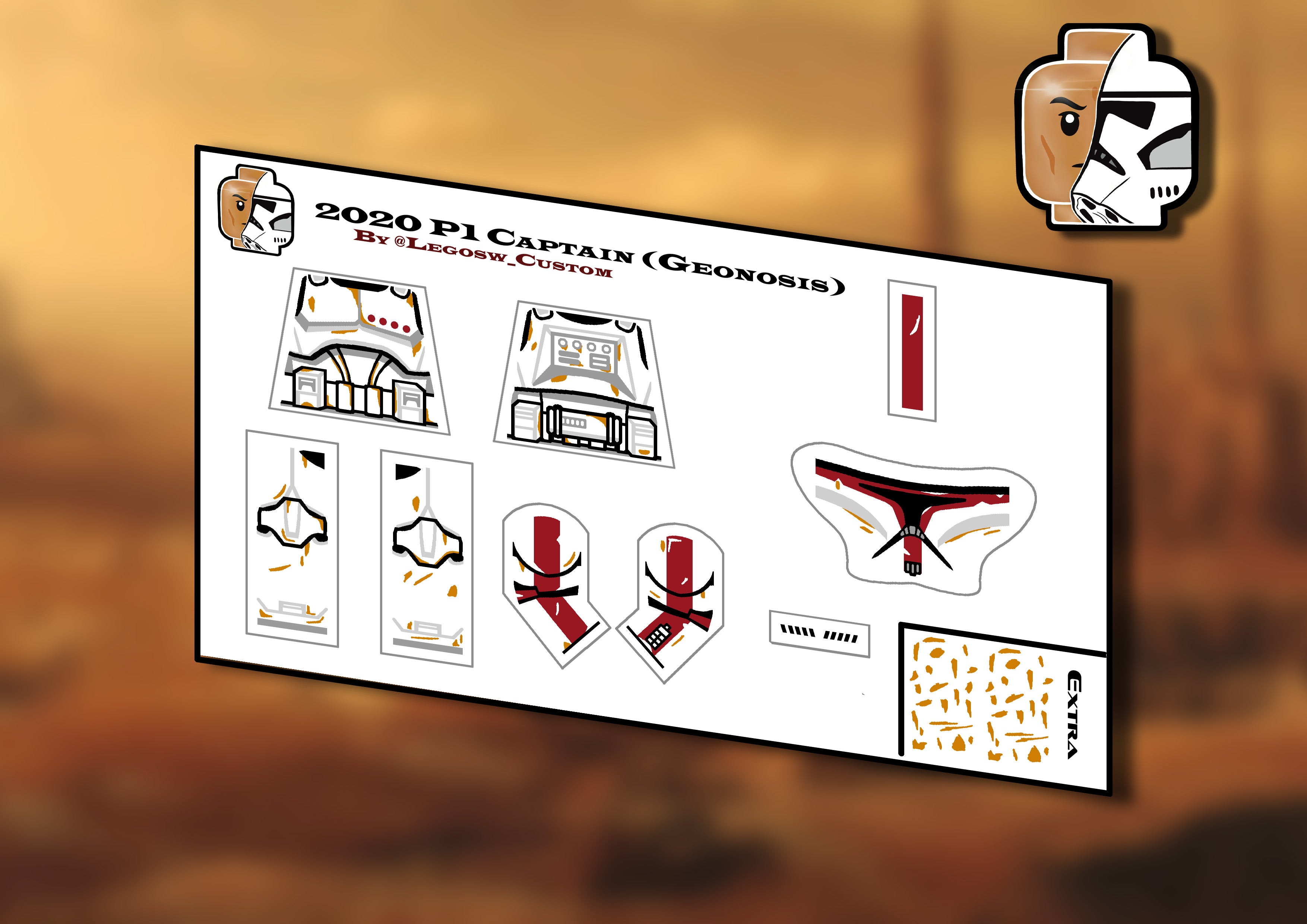 Phase 1 Clone Captain (Geonosis Collection)