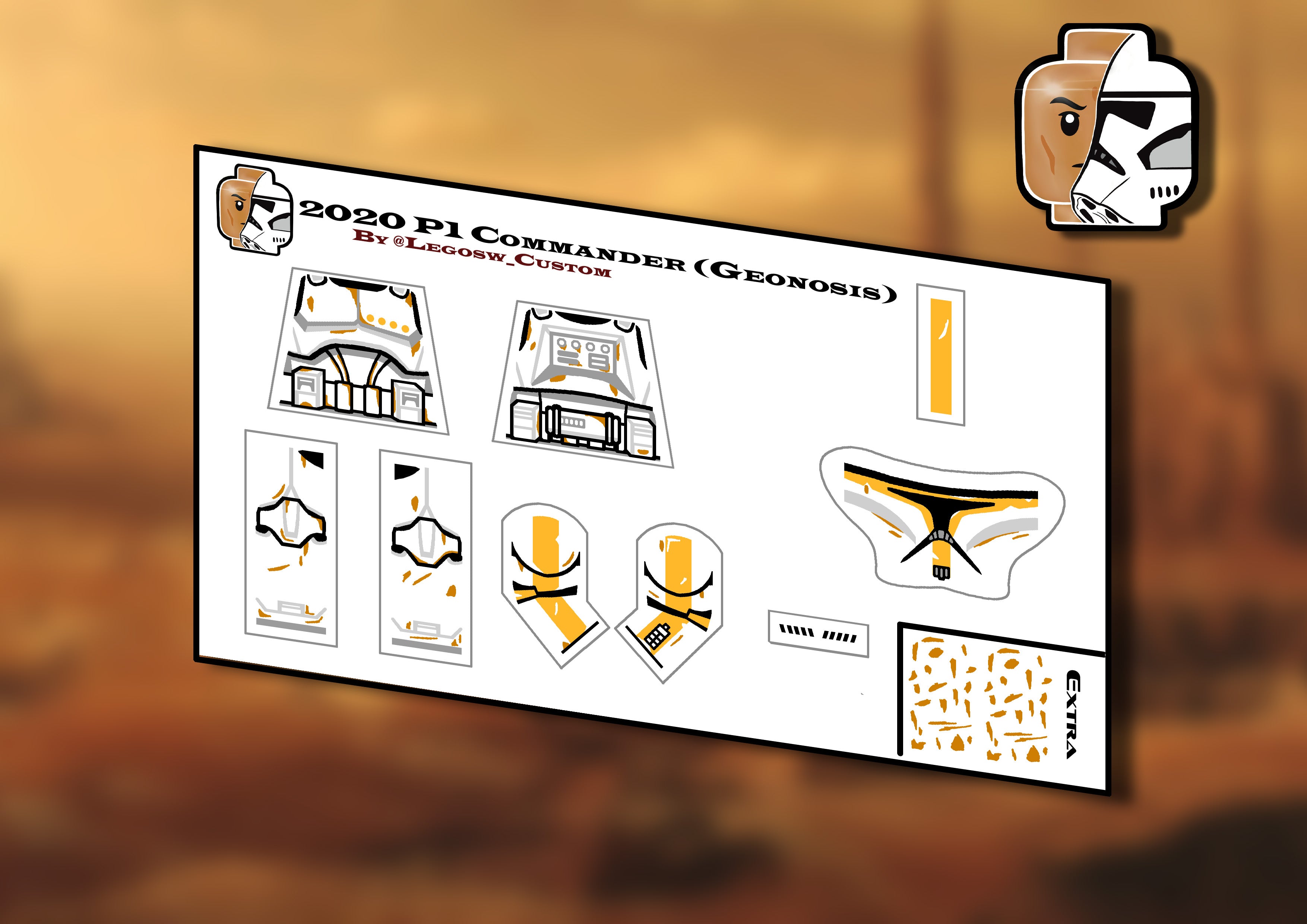 Phase 1 Clone Commander (Geonosis Collection)