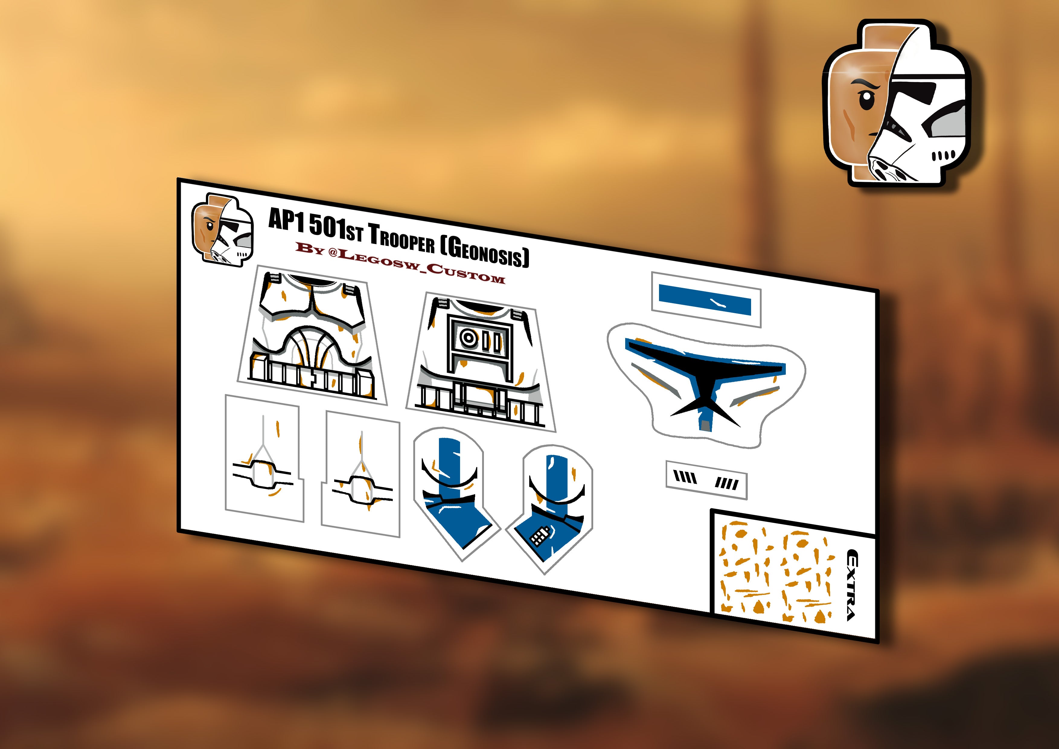 Phase 1 501st Trooper (Geonosis Collection)