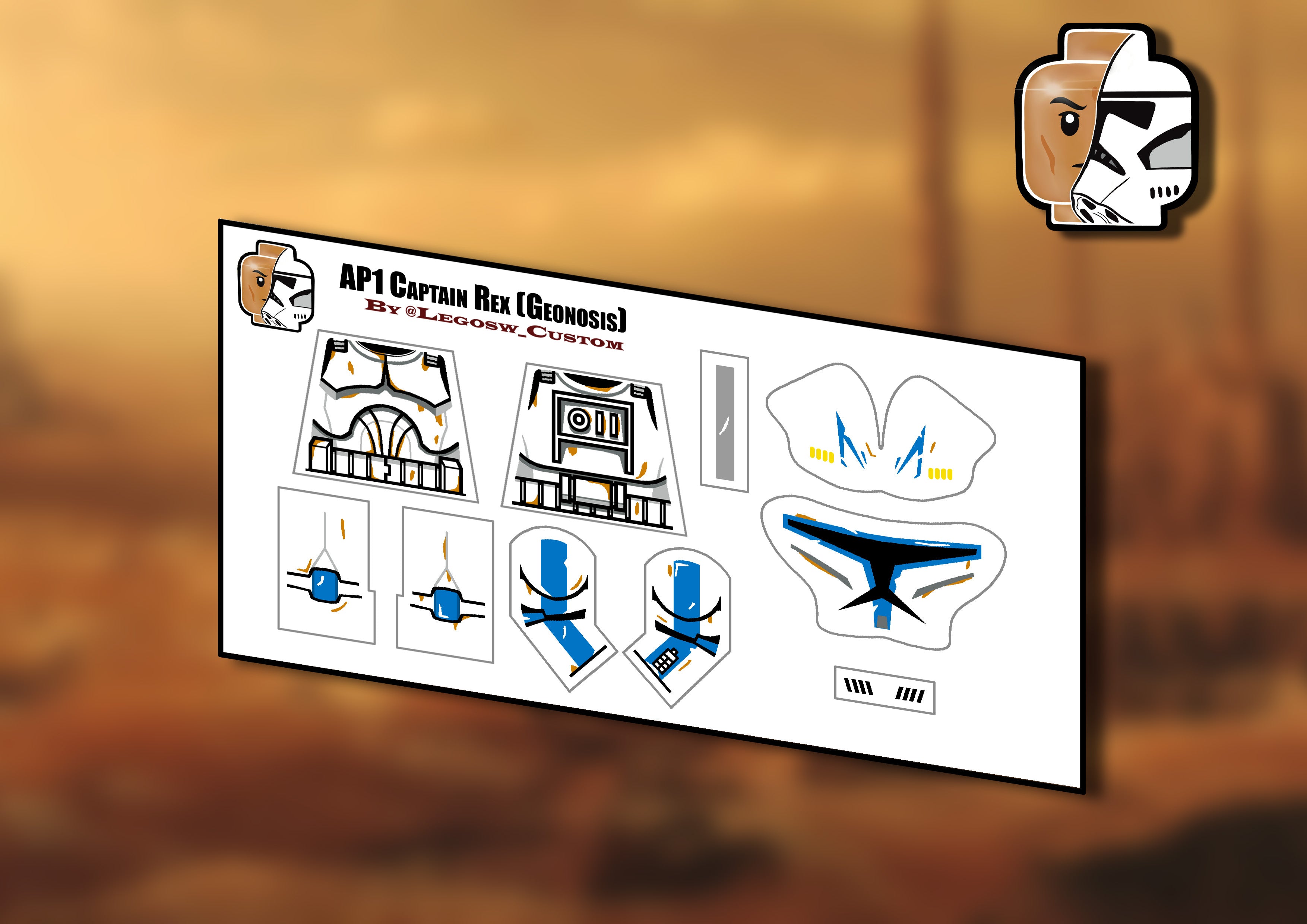 Phase 1 Captain Rex (Geonosis Collection)