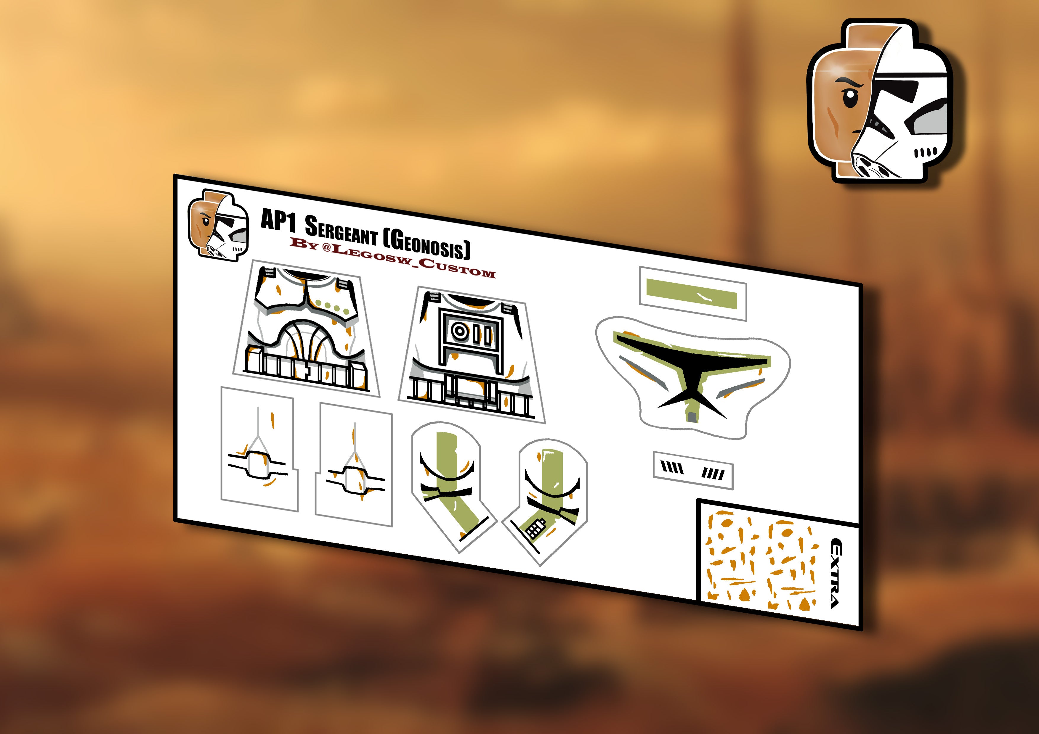 Phase 1 Clone Sergeant (Geonosis Collection)