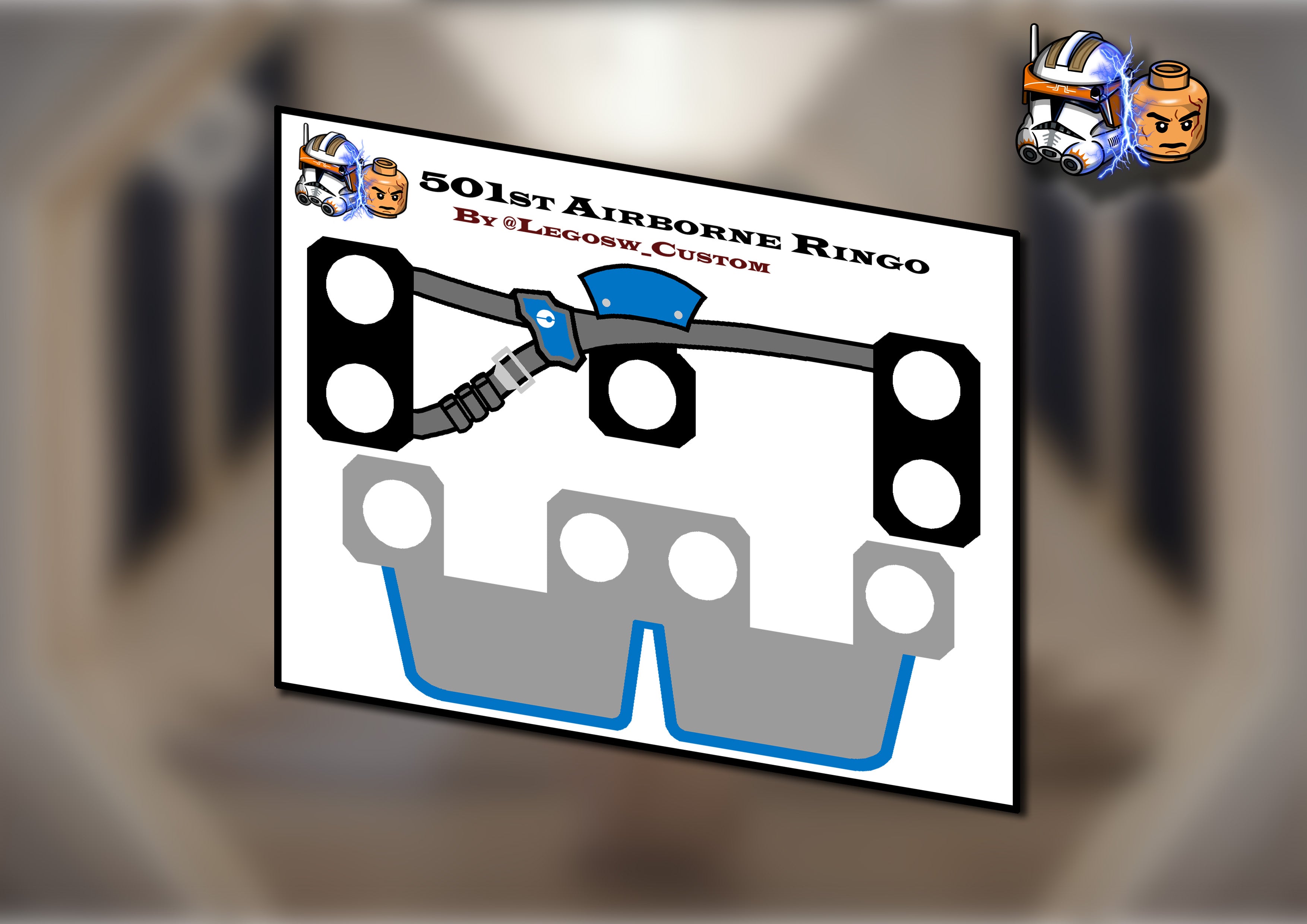 501st Ringo 501st Airborne Ringo Cloth Set β LSW Custom Shop