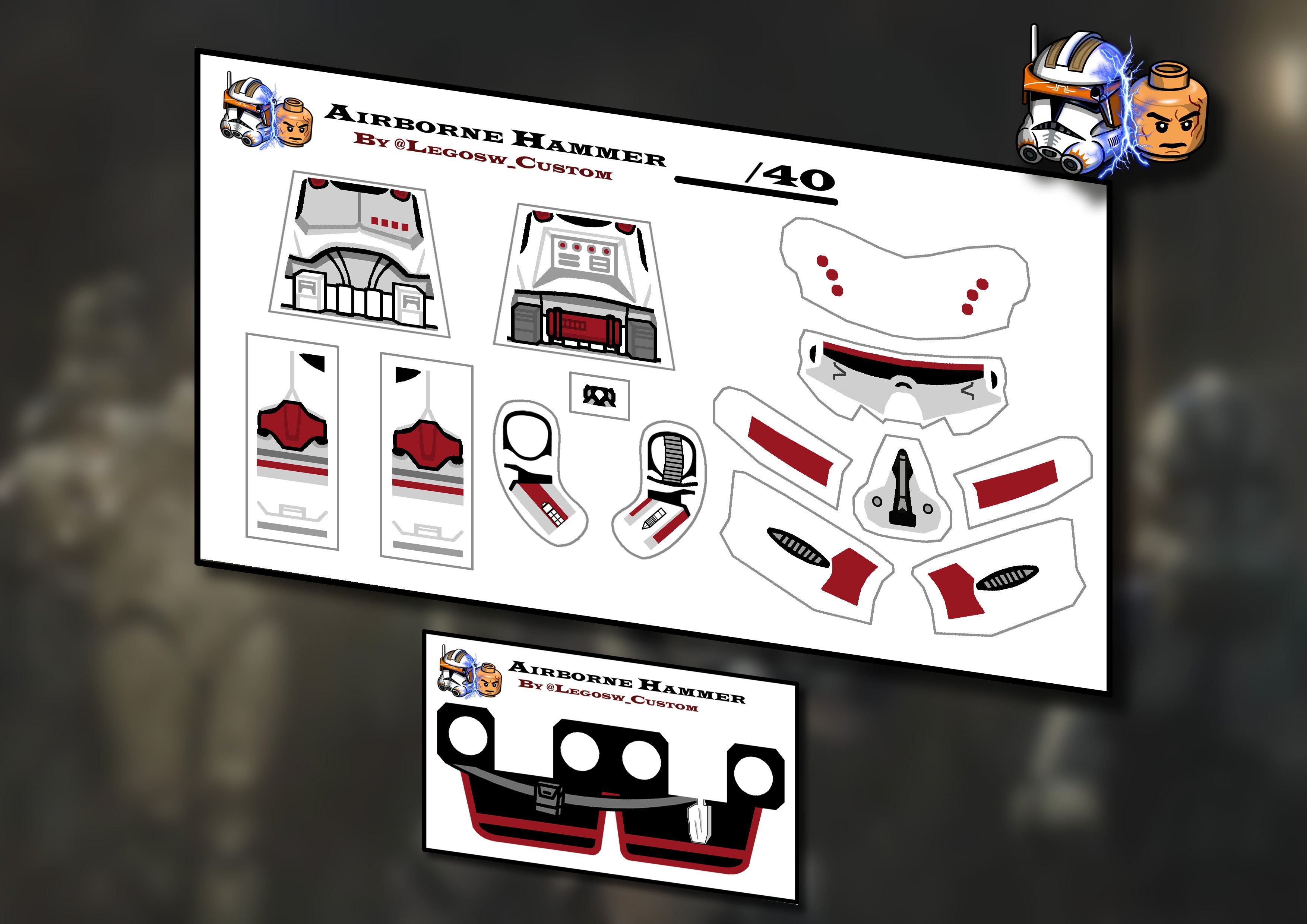 Airborne Rancor Arc Pack EXCLUSIF – LSW Custom Shop