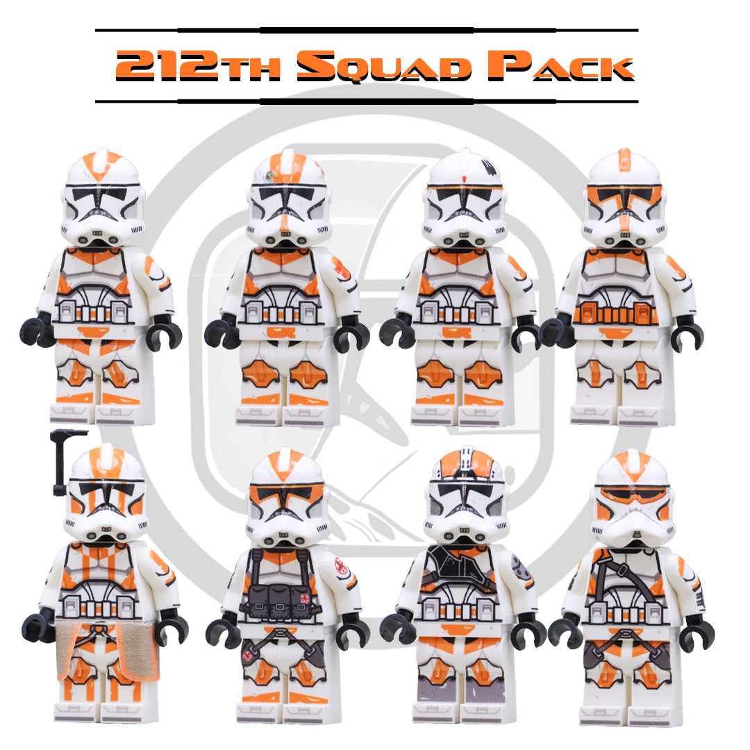 UV Printed 212th Minifig PACK (8 Minifigs)