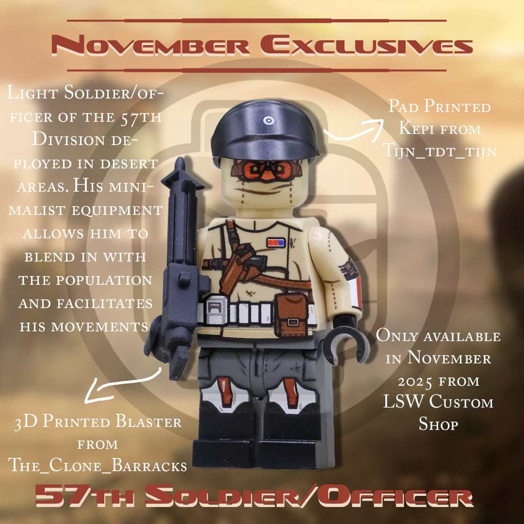 MONTHLY EXCLUSIVE 57th Officer (November ONLY)