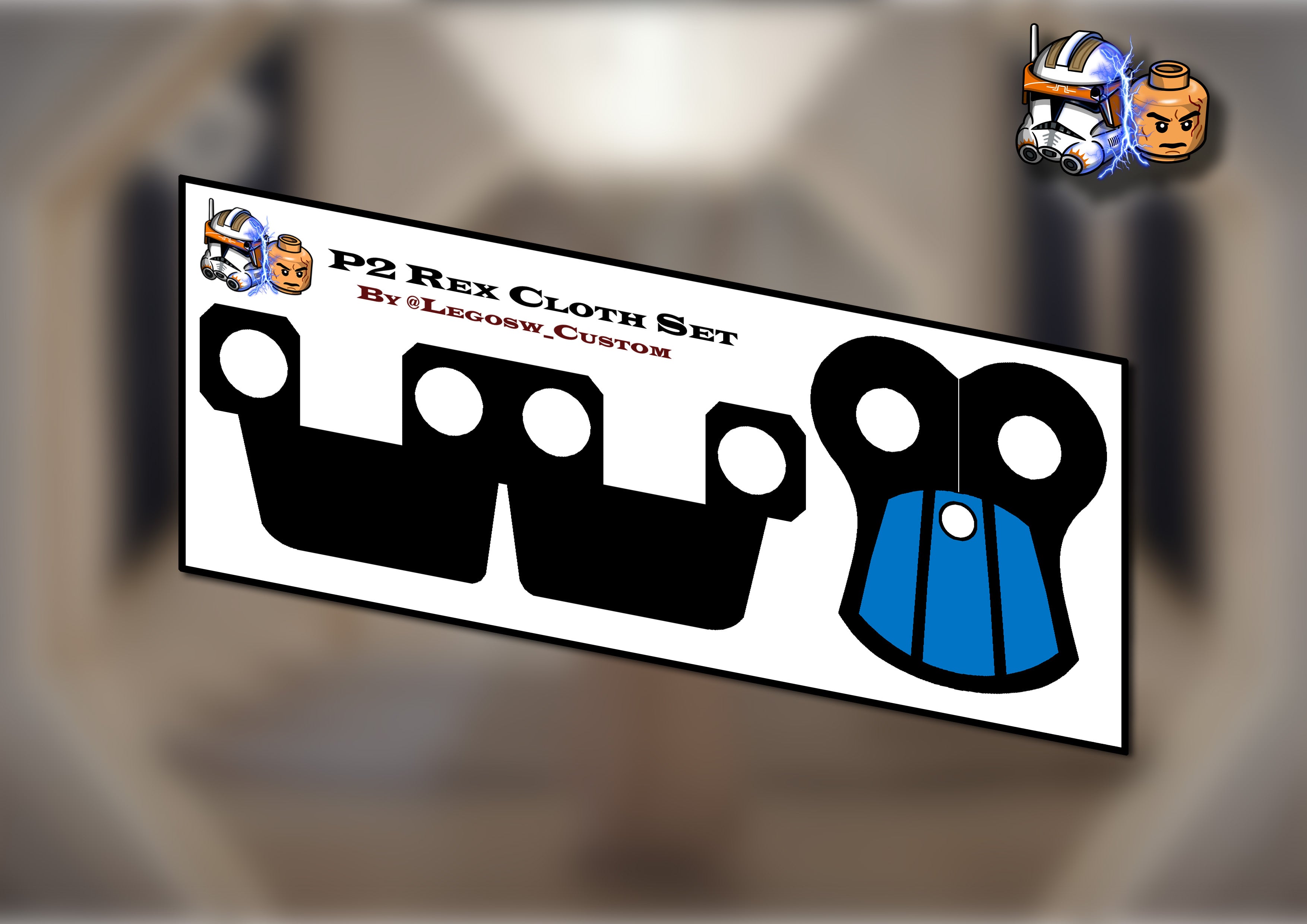 Official Style Rex Cloth Set – LSW Custom Shop