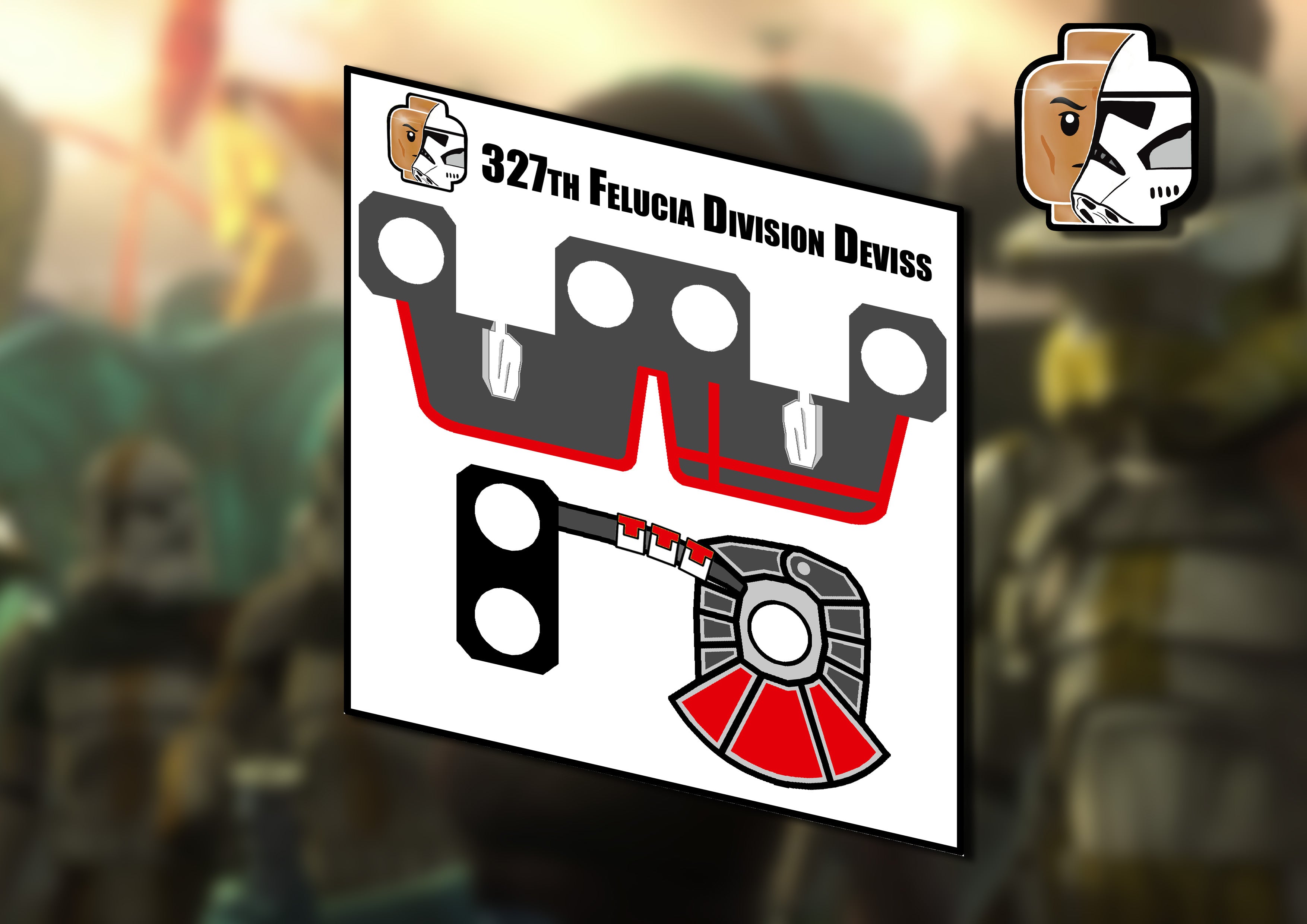 327th Felucia Division Deviss Cloth Set