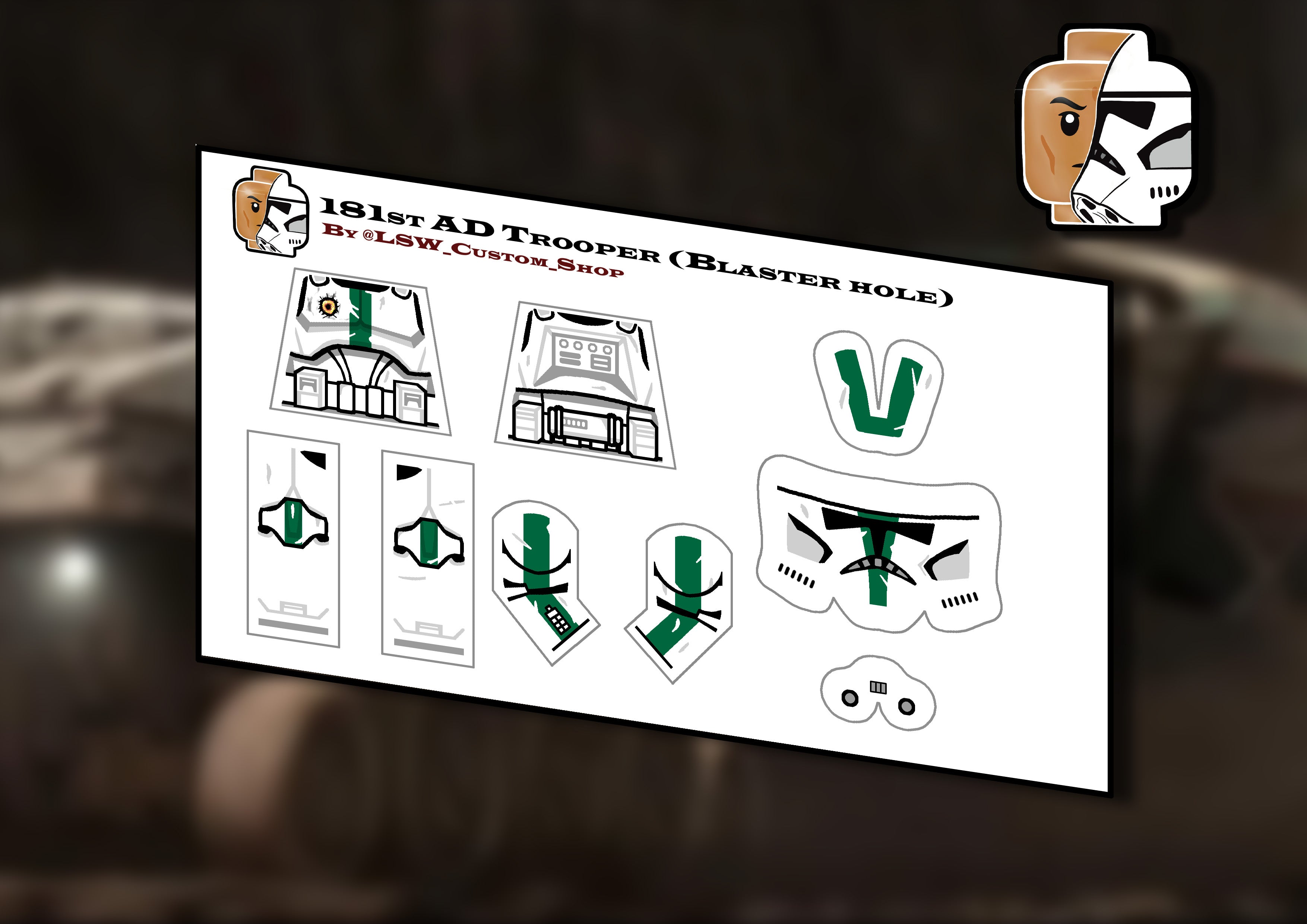 2020 181st Trooper (Blaster Hole)