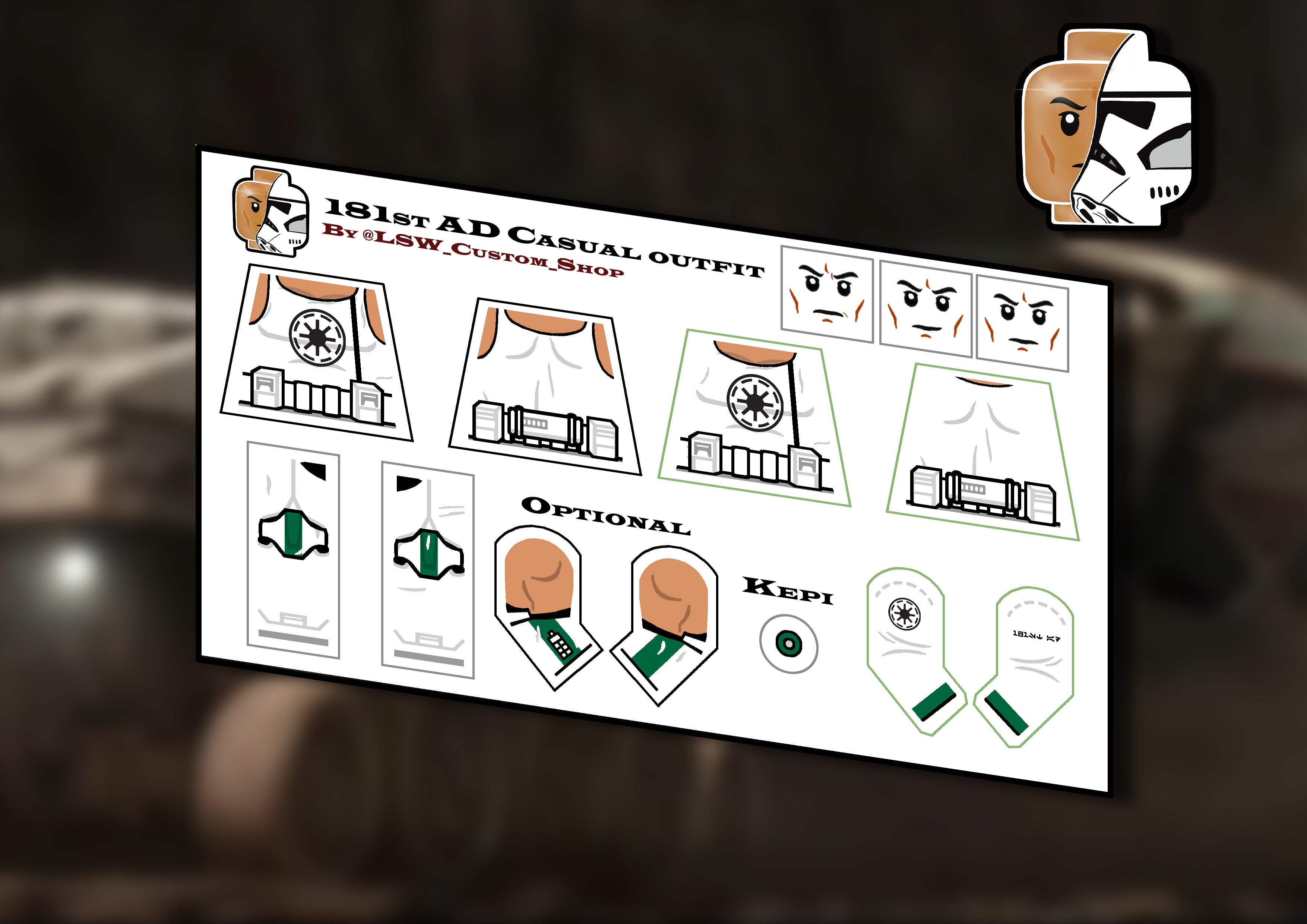 2020 181st Trooper (Casual Outfit)