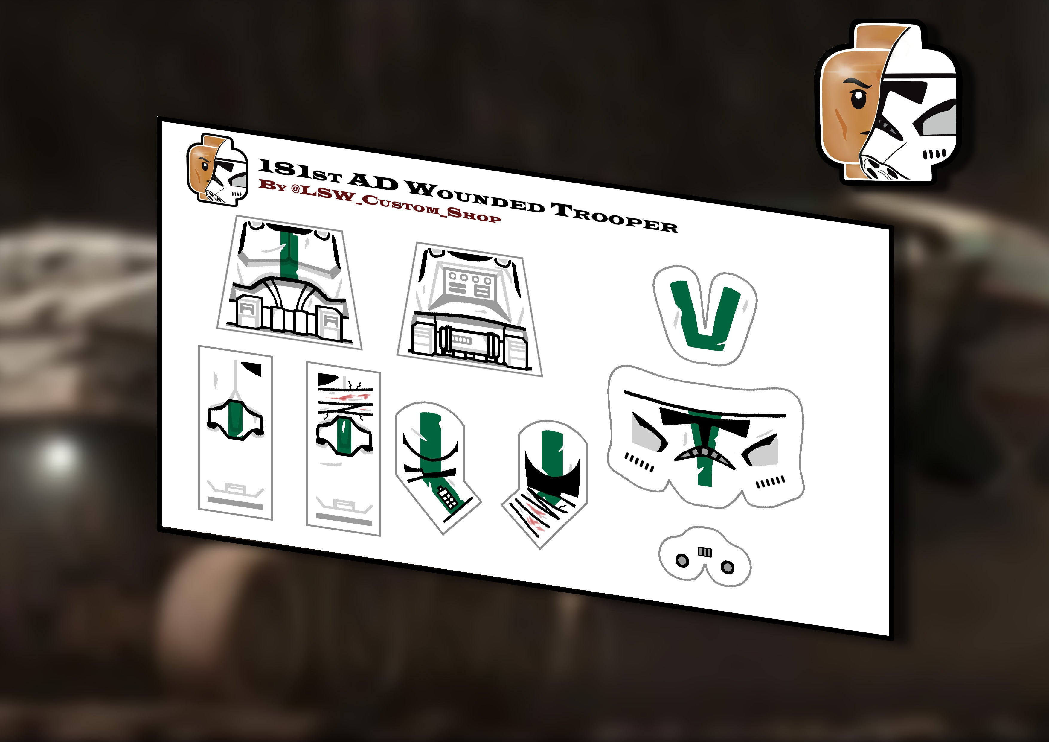 2020 181st Trooper (Wounded)