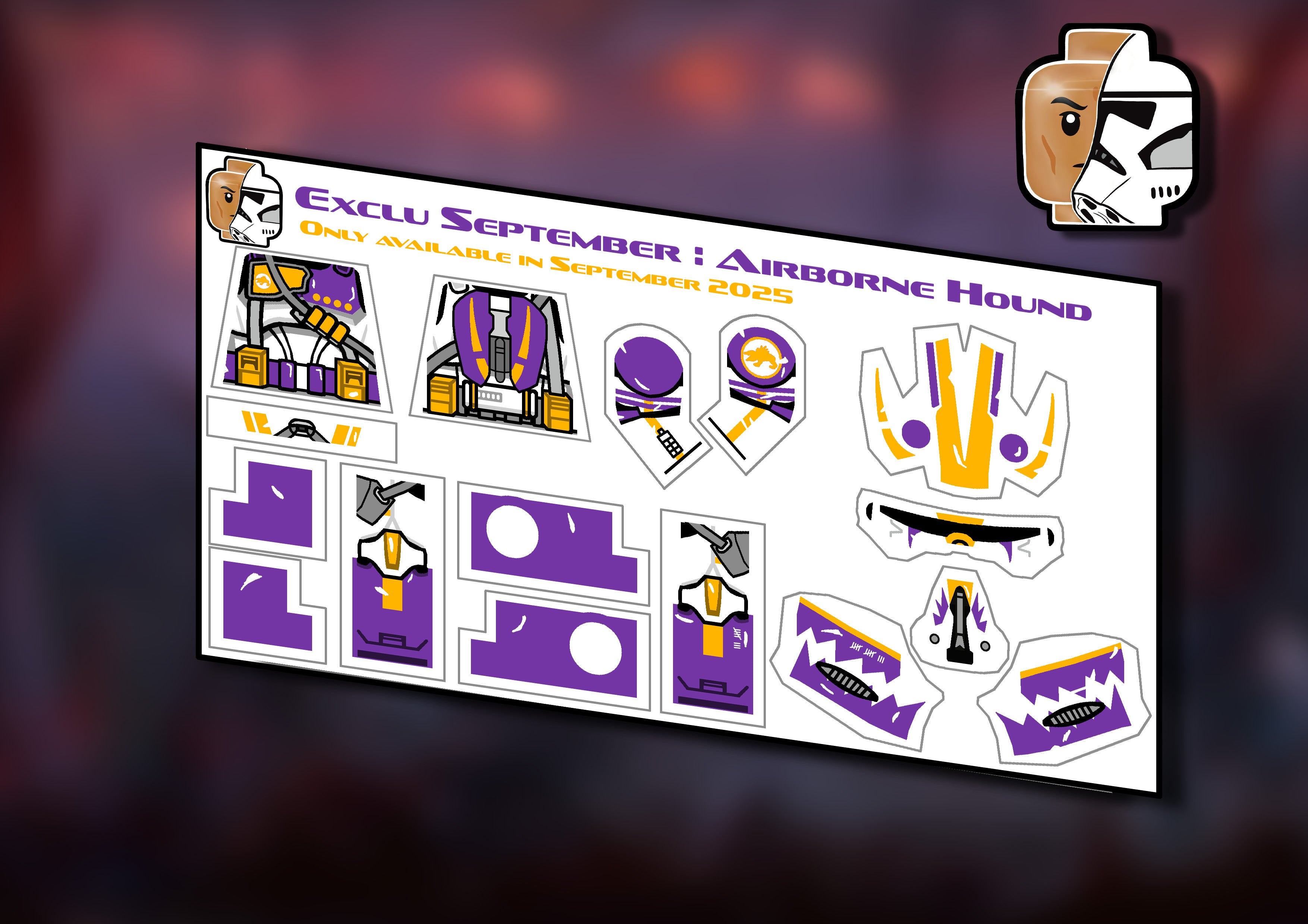 Purple Collection EXCLUSIVE Airborne Hound (September ONLY)