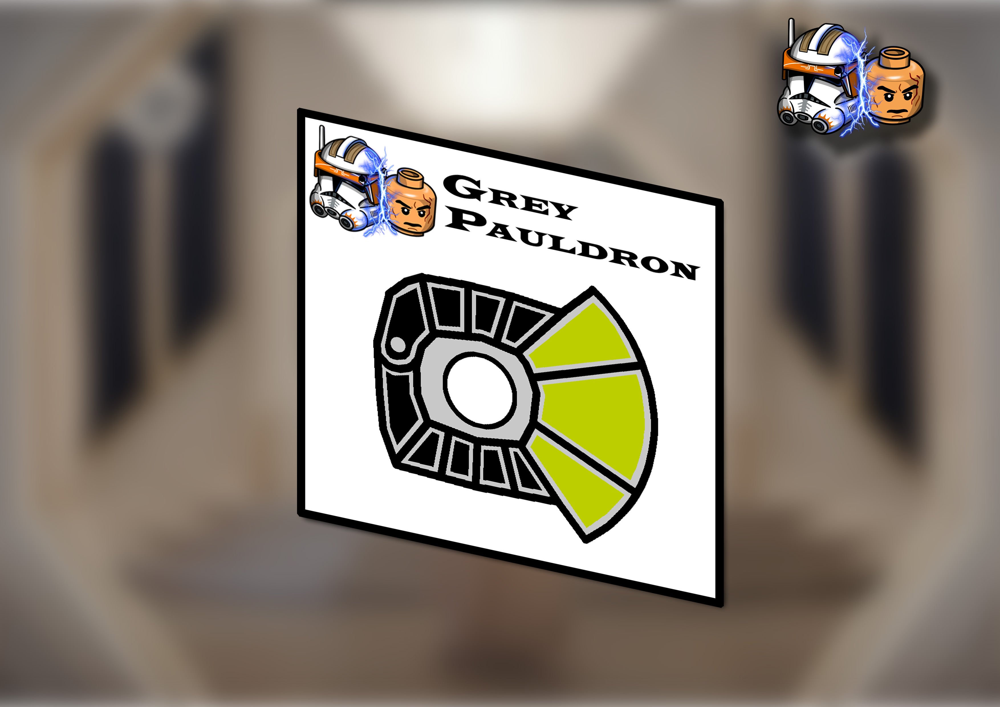 Grey Pauldron