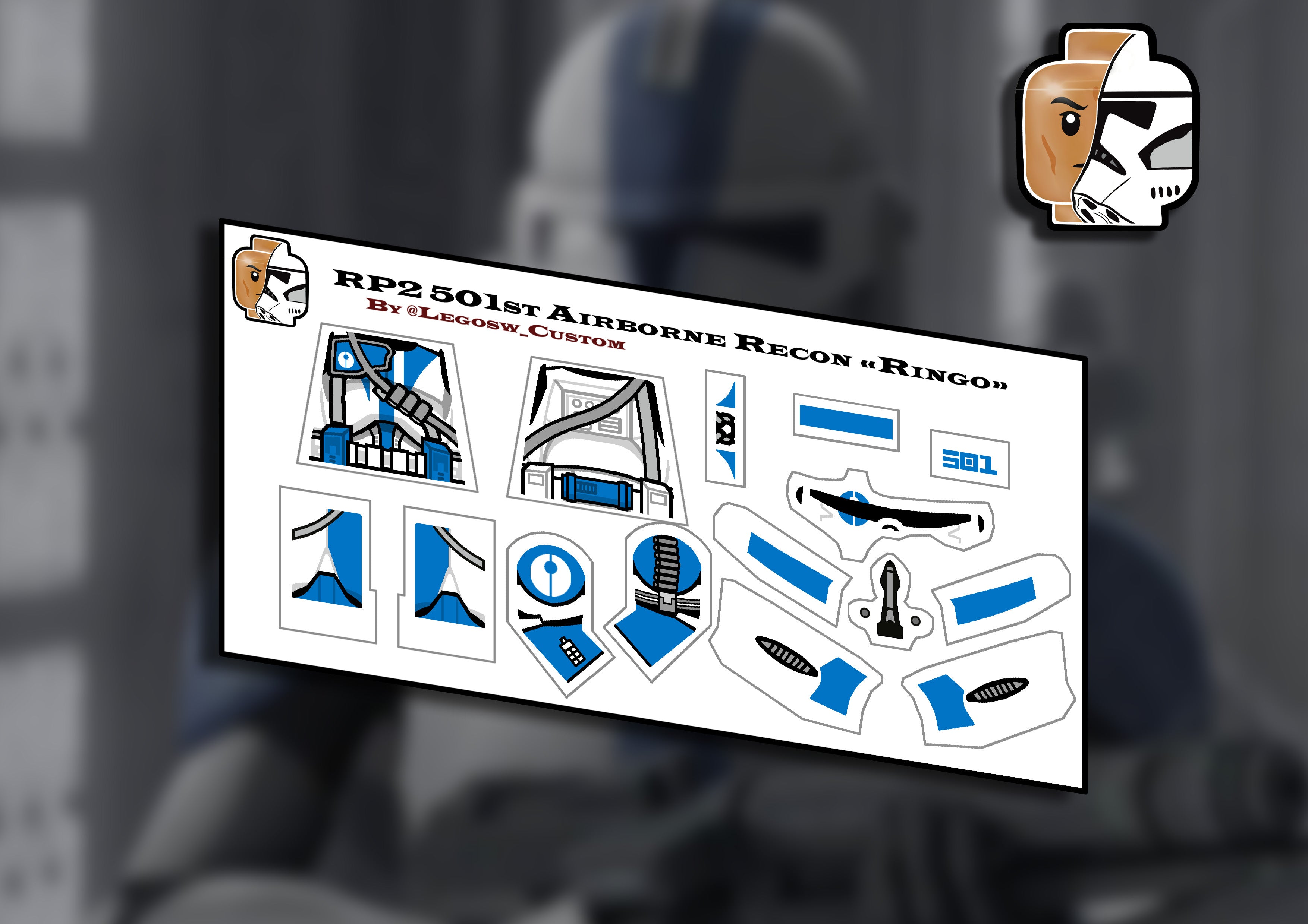 501st Ringo Phase 2 501st Airborne Recon Ringo β LSW Custom Shop