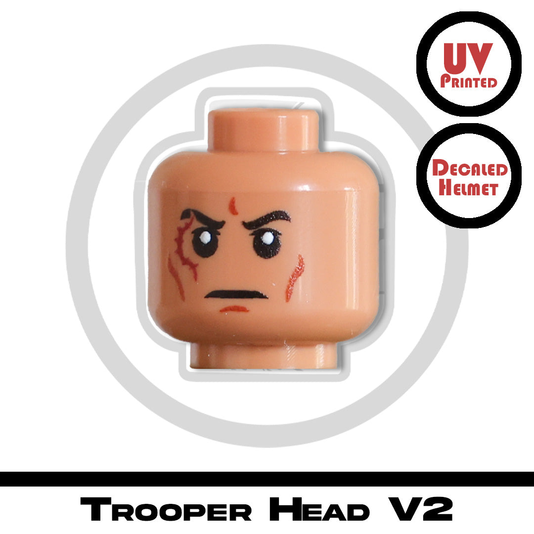 UV Printed Clone Head Troopers (multiple versions)