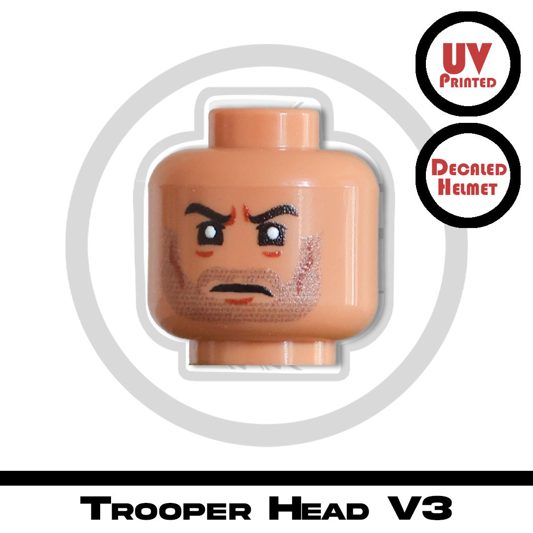 UV Printed Clone Head Troopers (multiple versions)