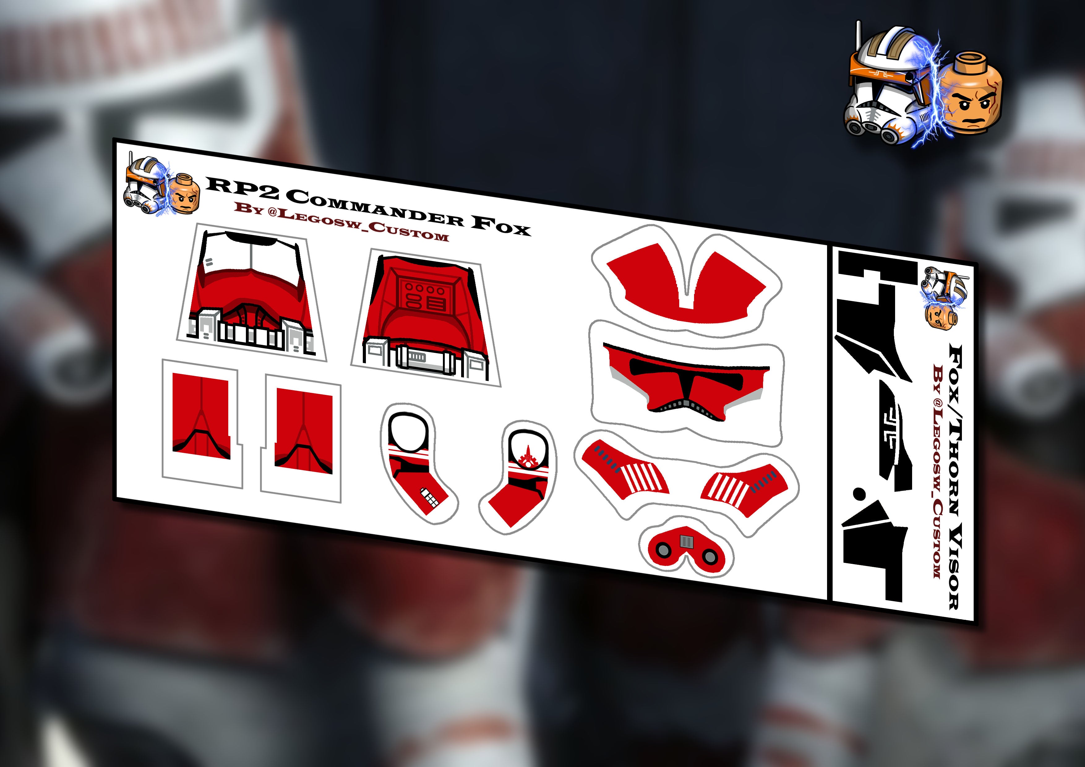 Custom Fox Rp Phase 2 Commander Fox – LSW Custom Shop